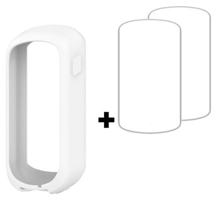 Schutzset für GARMIN Explore 2 Fahrradcomputer – Silikonhülle + 2 Schutzgläser