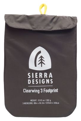 Tapis de Sol Sierra Design Clearwing 3 Noir