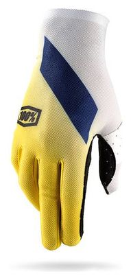 100% Celium Gloves - Yellow