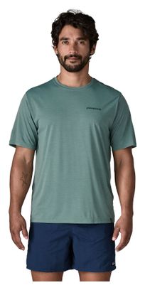 Camiseta Patagonia Capilene Cool Daily Boardshort con logotipo azul para hombre