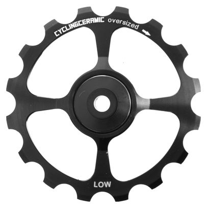 Galets Surdimensionnés CyclingCeramic 16 dents Dura-Ace/Ultegra 10/11v Noir