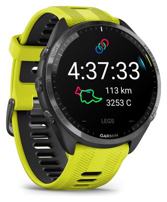 Montre GPS Garmin Forerunner 965 Noir Jaune Vif