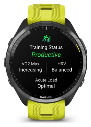 Montre GPS Garmin Forerunner 965 Noir Jaune Vif