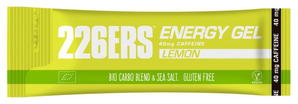 Gel Énergétique 226ERS Bio Energy Gel Citron 40g