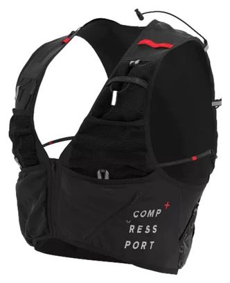 Gilet d'Hydratation Compressport UltRun S Pack Evo 15L Noir