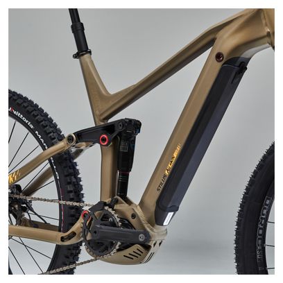 VTT Électrique Tout-Suspendu Rockrider Stilus E-All Mountain Sram SX 12V 625Wh 29'' Ocre 2023