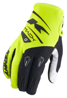 Kenny Track Long Gloves Black/Yellow