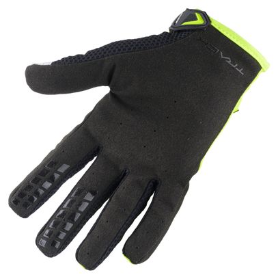 Kenny Track Long Gloves Black/Yellow