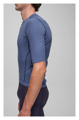 Maap Alt Road Kurzarmtrikot, blau 