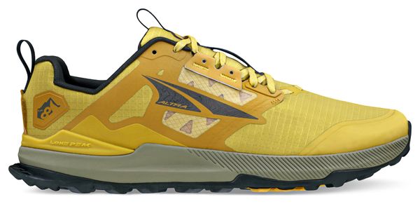 Altra Lone Peak 8 Trail Shoes Yellow/Grey Men's