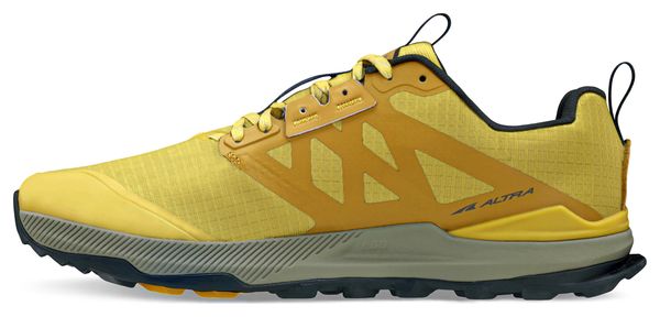 Altra Lone Peak 8 Trail Shoes Yellow/Grey Men's