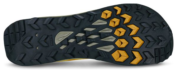 Altra Lone Peak 8 Trail Shoes Yellow/Grey Men's