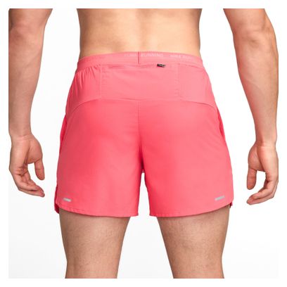 Pantalón Corto Nike Stride 5in Rosa Hombre