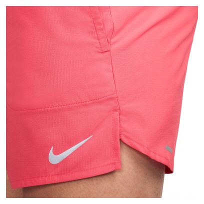 Pantalón Corto Nike Stride 5in Rosa Hombre