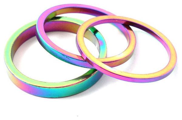 BMX spacer aluminium oil slick