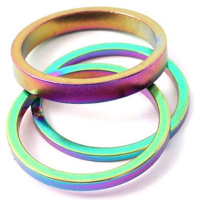 BMX spacer aluminium oil slick