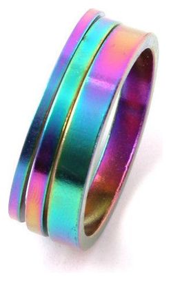 BMX spacer aluminium oil slick