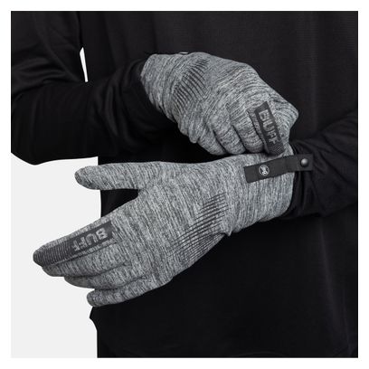 Buff Dryflx Long Gloves, Gray