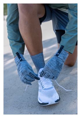 Buff Dryflx Long Gloves, Gray