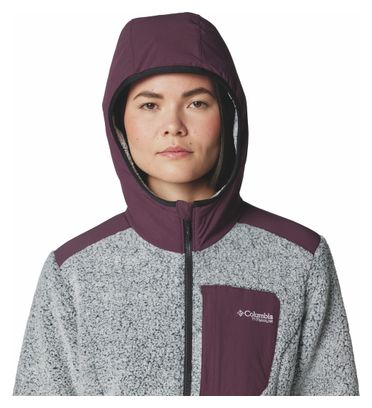 Columbia Arctic Crest Full Zip Fleec Grijs/Paars