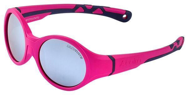 Occhiali da sole per bambini Cairn Titou Pink/Dark Blue