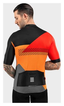 Maillot vélo manches courtes homme Cyclisme M2 California Orange Vif