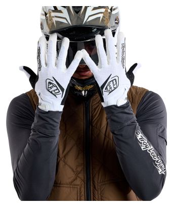 Guanti lunghi Troy Lee Designs Air bianchi