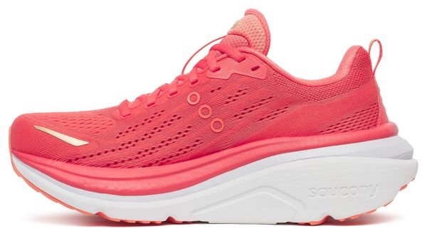 Chaussures Running Saucony Hurricane 25 Rose Femme