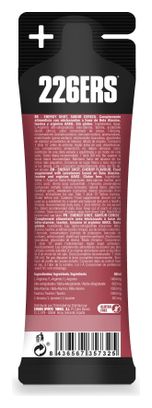 226ers Zero cafeïnevrije energiegel - Kers - 60ml