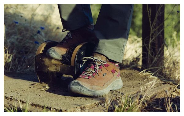 Scarpe da trekking Keen Targhee IV WP beige da donna 