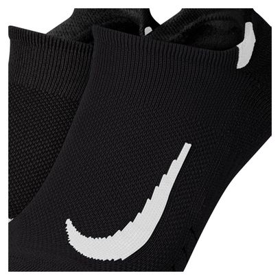 Sokken (x2) Nike Multiplier Zwart Unisex