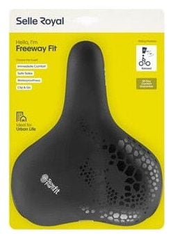 Selle Royal Selle vélo Freeway Fit Relaxed noir