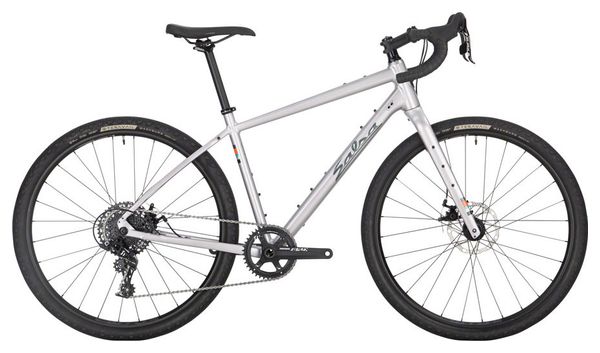 Bicicleta de gravilla Salsa Journeyer Apex 1 650 Sram Apex 1 11V 650b Plata