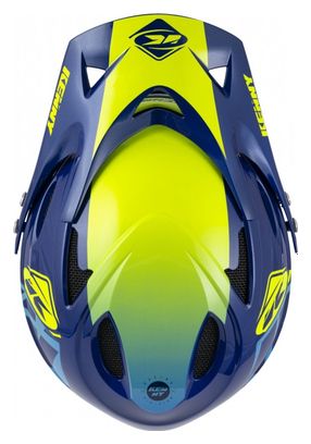 Kenny Down Hill Graphic full-face helmet Navy blue/yellow