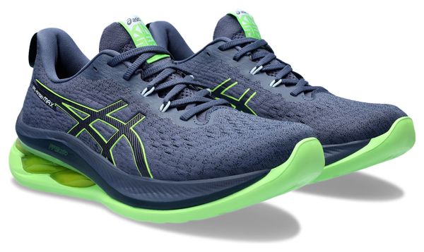 Chaussures de Running Asics Gel Kinsei Max Bleu Vert Alltricks