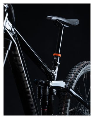 PNW Loam Dropper Gen 2 Internal-Route Telescopic Seatpost, Black (Without Control)