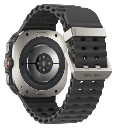 Samsung Galaxy Horloge Ultra Connected Horloge Titanium Zilver Charcoal Grijs