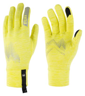 Buff Dryflx Long Gloves, Yellow
