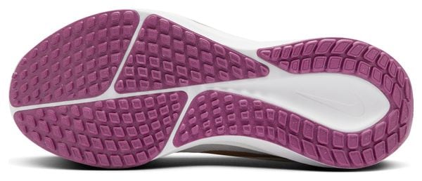 Nike Vomero 17 Grijs/Paars Dames Hardloopschoenen