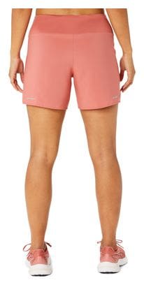 Asics Road 5.5in Women's Pink 2-in-1 Shorts