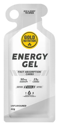 GoldNutrition Energy Gel Gusto neutro 40g
