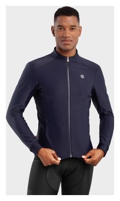 Veste vélo softshell homme Cyclisme J1 Elba Bleu Marine