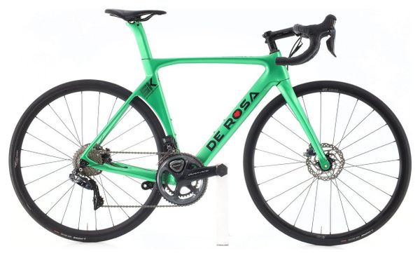 極上車 DE ROSA SK pininfarina DISK 電動Di2 Produit reconditionné · De Rosa SK Pininfarina DI2 11V · Vert