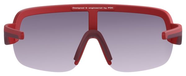 POC Aim Red/Clarity Road/Sunny Silver Glasses