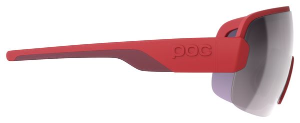 POC Aim Red/Clarity Road/Sunny Silver Glasses