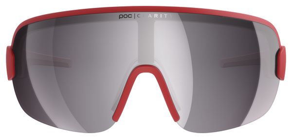 POC Aim Red/Clarity Road/Sunny Silver Glasses