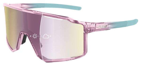 Cébé Outflow 2 S-zonnebril met fotochromatische glazen, Crystal Trans Lila