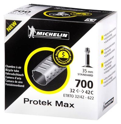 Michelin Protek Max Road Bike Tube 700x35x - 700x42c Schrader