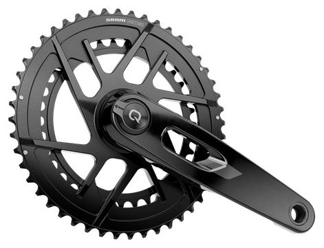 Pedivella Sensore di potenza Sram Rival E1 DUB 46-33 denti 2x12V (senza scatola) Nero