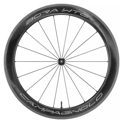 Paire de Roues Campagnolo Bora WTO 60 Bright Label Tubeless Ready | 9x100 - 9x130 mm